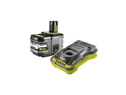18V One Plus ™ 1x 9,0 Ah Lithium + HIGH ENERGY akumulátor a nabíjačka RYOBI RC18150-190