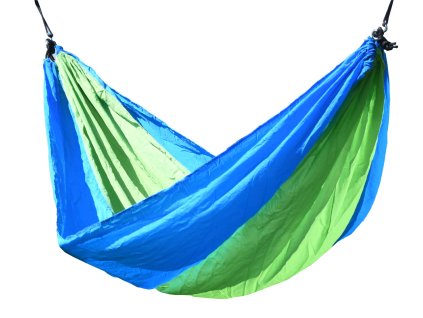 Hojdacia sieť NYLON 275x137cm zeleno-modrá