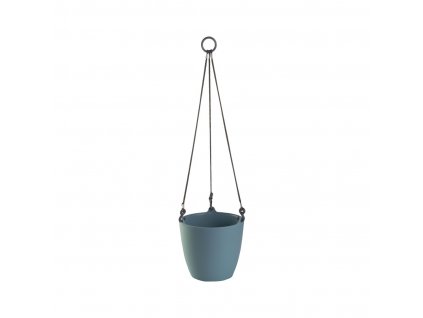 Závěsný květináč ARIELLA 21 cm, modrošedá