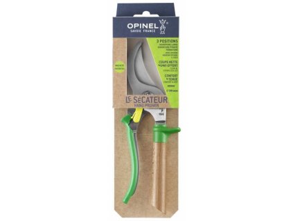 Záhradnícke nožnice OPINEL zelené