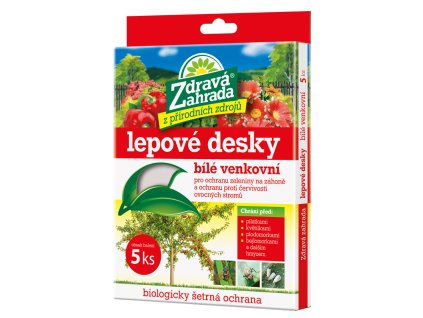 Bílé lepové dosky - venkovní