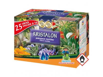 Hnojivo AGRO Kristalon pre izbové rastliny 25 x 5 g