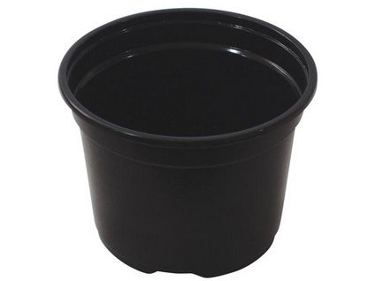 Kvetináč ľahčený 12 cm, čierna