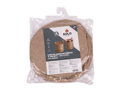 SOLO Kôš na krbové drevo a pelety Natural
