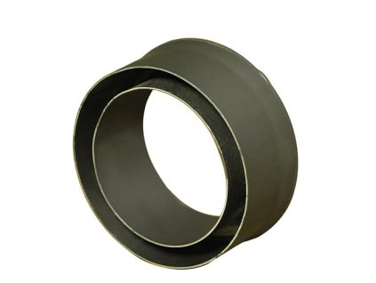 Redukcia do komína 180/200 mm (d.80 mm) t.1,5 mm, čierna