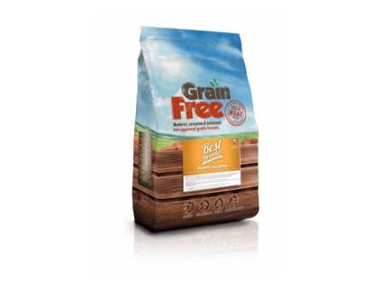 Best Breeder Grain Free Puppy Chicken with Sweet Potato, Carrots & Peas 12 kg