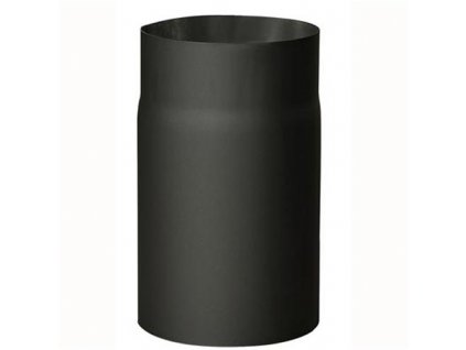 Roura kouřová 130 mm/250, t.1,5 mm, černá