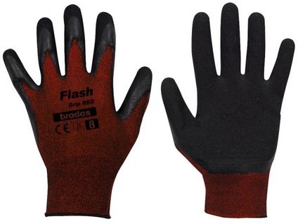 Pracovné rukavice Bradas FLASH GRIP latex 10