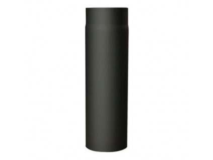 Roura kouřová s otv.130 mm/250, t.1,5 mm, černá
