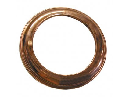 Růžice kouřová 120 mm, měděná