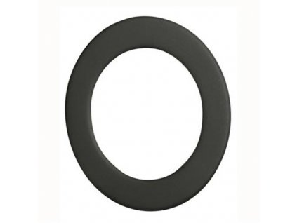 Růžice kouřová 120 mm, t.1,5 mm černá