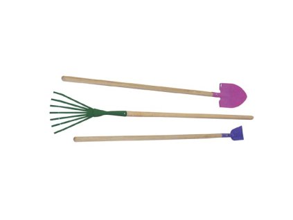 Lopatka srdcovka detská s násadou 75cm