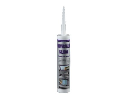 Silikón univerzálny SILVER LINE 310ml, transparentný
