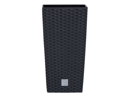 Kvetináč RATO SQUARE + vklad antracit 28,7 cm