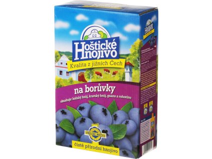 Hoštické - čučoriedky 1 kg s guánom