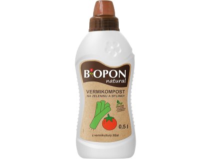 Bopon - Natural Vermikompost na zeleninu a bylinky 500 ml