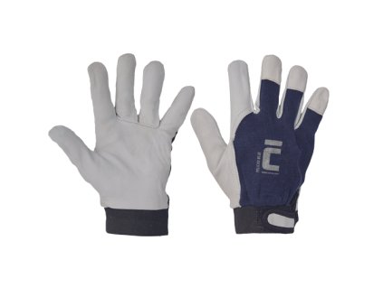 Kombinované rukavice PELICAN BLUE 10/XL
