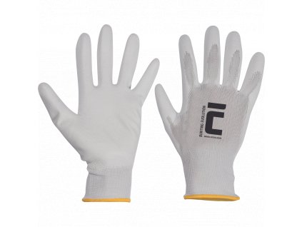 Pracovné povrstvené rukavice BUNTING Evolution/ BUCK, biele veľ. 6