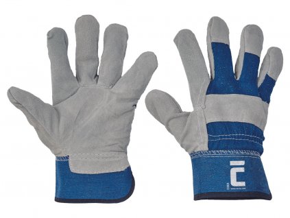 Pracovné kombinované rukavice EIDER modrá, veľ. 9