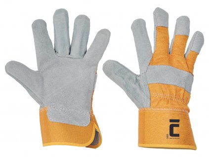 Pracovné kombinované rukavice EIDER  žltá, veľ.10,5