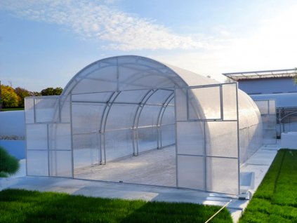 Polykarbonátový skleník IGEL MELON 4 x 4 m, 6 mm + Lopatka, kolík na sadenie, záhradné nožnice, plečka