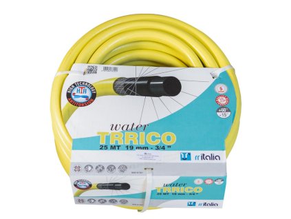 Záhradná hadica aj na pitnú vodu PROTECO 3/4", 25 m, žltá