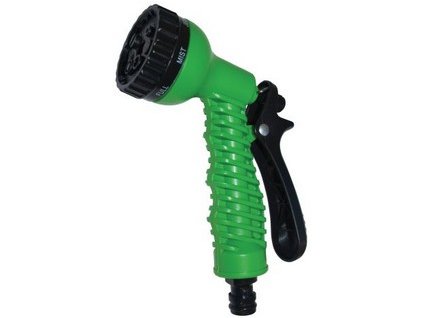 Pistole TRICK HOSE 7 funkcí, plast, zelená