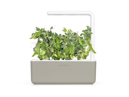 Chytrý kvetináč SMART GARDEN 3 - samozavlažovací, béžová
