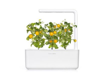 Chytrý kvetináč SMART GARDEN 3 - samozavlažovací, biela