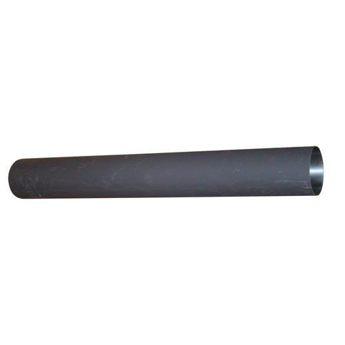 Eurometal Dymová rúra 120 mm/750, t.1,5 mm, čierna