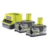 Akumulátor + nabíjačka RYOBI 18V, 2x 5,0 Ah Li-Ion