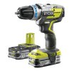 Vŕtačka/skrutkovač RYOBI R18PDBL-225S 18V + akumulátor + nabíjačka