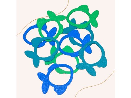 Provlékací žetony - ryby