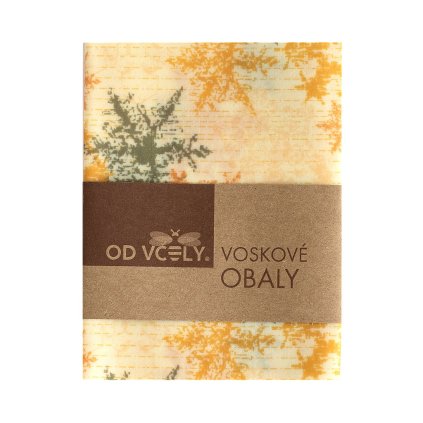 Voskový obrúsok – Zima s elegantným zimným motívom