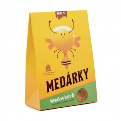 MEDÁRKY – medovkové cukríky 70g v ekologickom papierovom balení