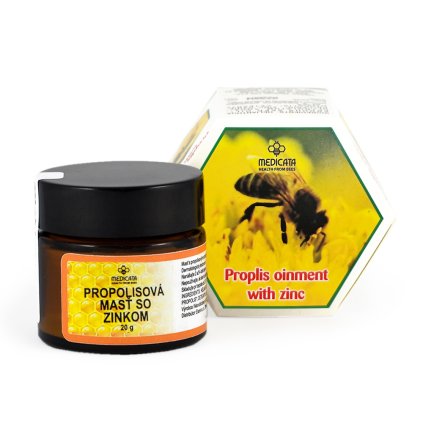 propolisova mast so zinkom 20 g na akné