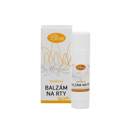 medovy balzam na pery s vanilkou