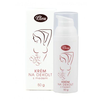 medový krém na dekolt