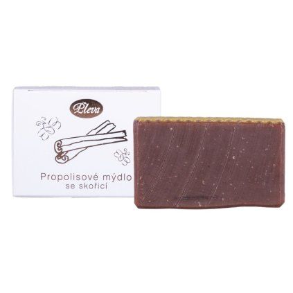 propolisové mydlo so škoricou