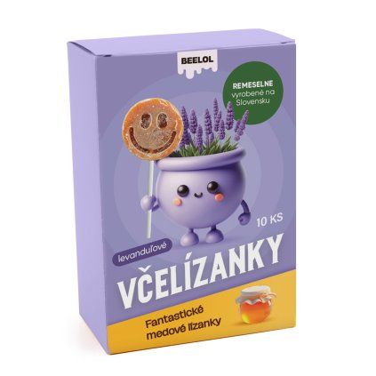 lízanky s levanduľou 10ks