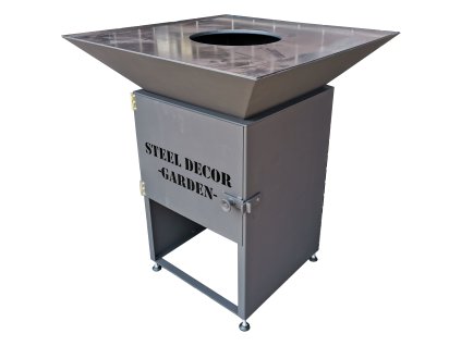 grill steel decor ohniště