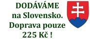 Objednávky doručujeme i do zahraničí, tedy i na Slovensko