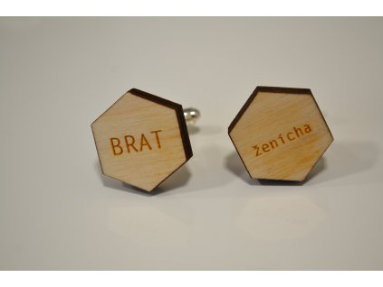 Brat ženícha (Manžetové gombíky)