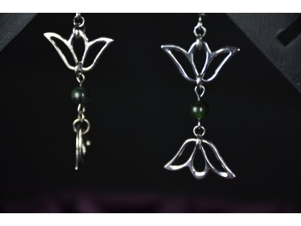 náušnice tulipány 7