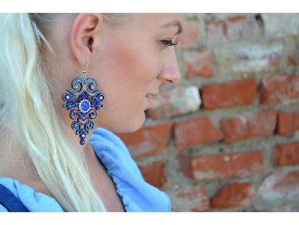 folklórne náušnice