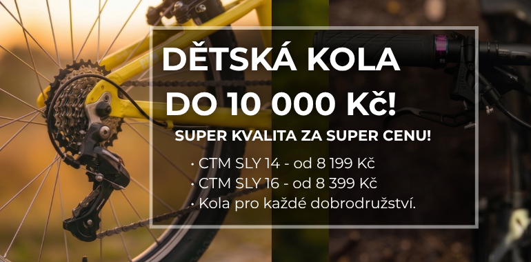 Dětská kola do 10 000 Kč