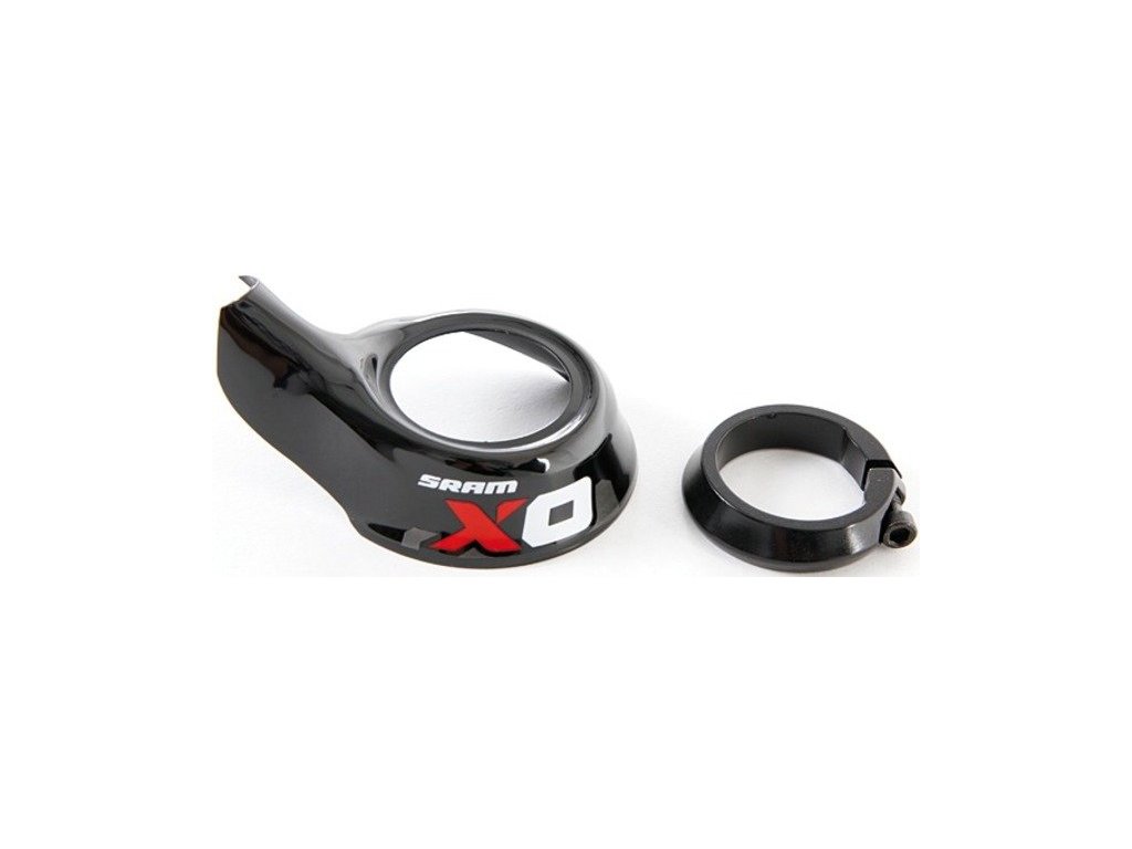 X0 Grip Shift Red Cover/Clamp Kit, Left Qty 1