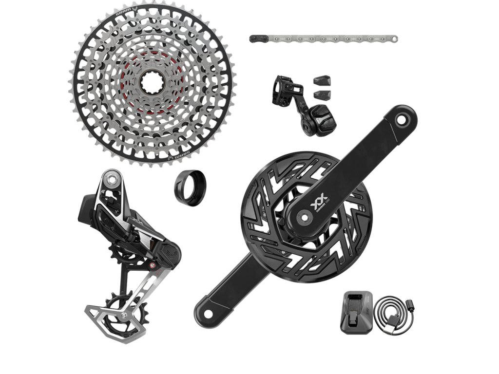 Sada SRAM XX T-Type Eagle E-MTB 104BCD Transmission AXS, bez klik