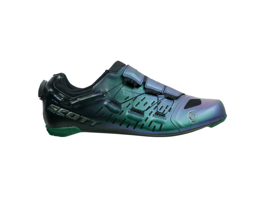 Cyklistická obuv Scott Road Tri Carbon (Color Text prism green/black, Size Text 42.0)
