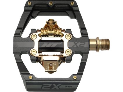 Pedály HT componets X2 black gold